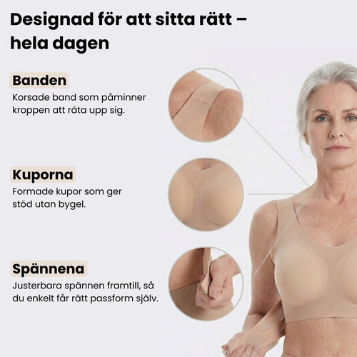 PostureBra – Slipp tänka på hållningen hela dagen